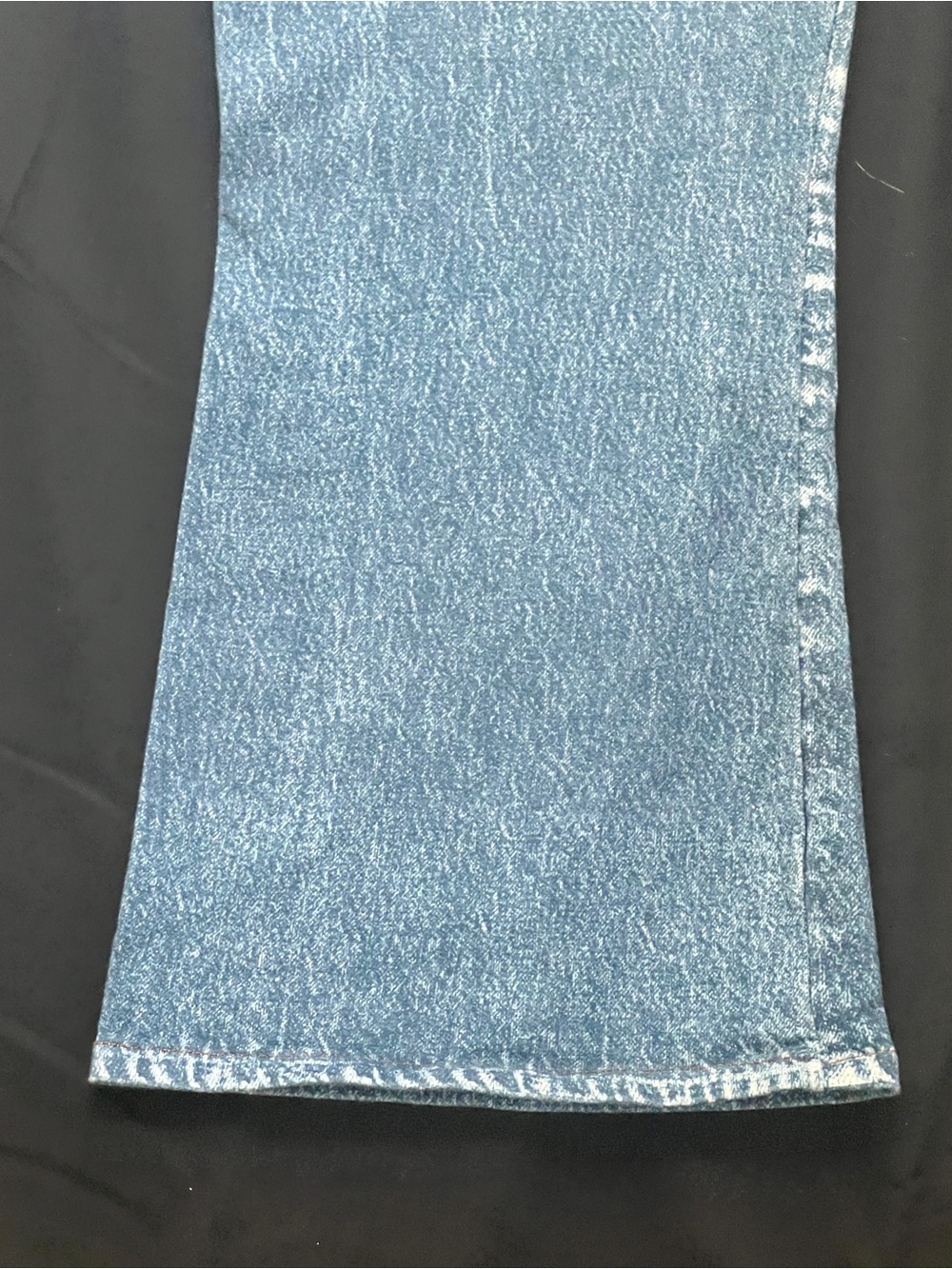 Dear Scarlett Zenim Bootcut Pull On Faux Denim Pants Blue Large - Picture 7 of 8